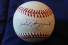 Phil Rizzuto New York Yankees Baseball HOFer Autographed MLB Ball JSA COA