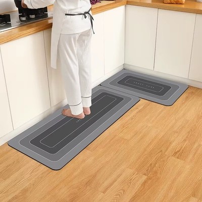 Küche Fußmatte Wasserdicht Rutschfest Tür Teppich Waschbar Anti Schmutz Teppich Pad