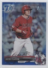 2017 Bowman Draft Chrome Blue Refractor 70th Anniversary /200 Jacob Pearson 0yd6