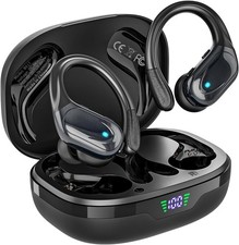 Wireless Earbuds Bluetooth Headphones 80hrs Playback Ear Buds Power Display with