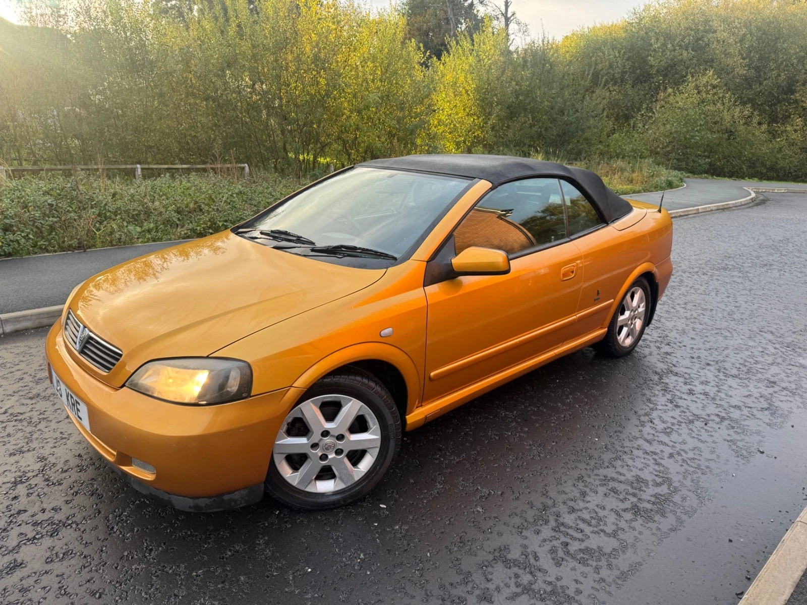 2001 VAUXHALL ASTRA COUPE CONVERTIBLE PROJECT ONLY 54K BARN FIND PRIVET PLATE JO - Picture 1 of 23
