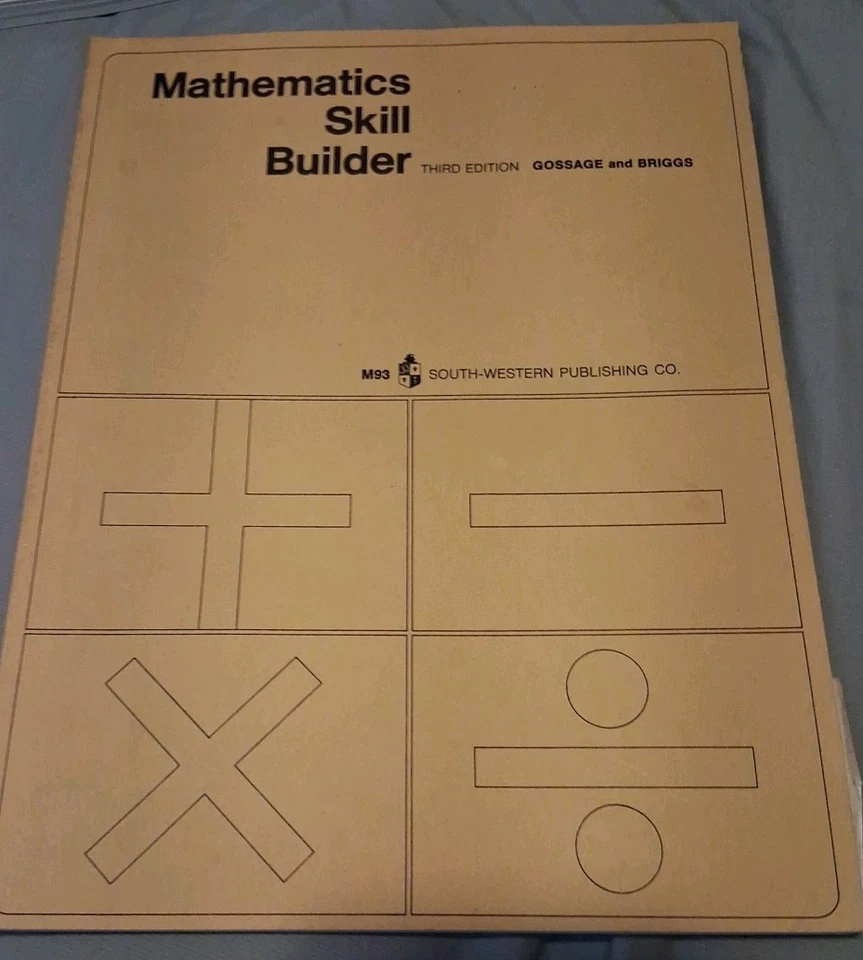 Vintage School Books Learning Material Lot Of 4 Math,Literature,vocab,arithmetic - Image 4 of 4