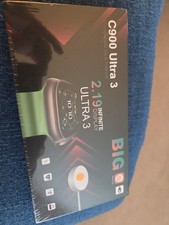 NEW BIG C900 Ultra 3 Smartwatch Fitness Tracker Big 2.19" Display iOS/Android