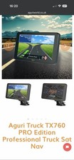 Aguri TX760 UK+EU Truck Sat Nav | 7? HGV GPS, Free Updates, Low Bridge Avoidance