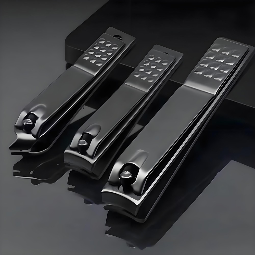 Nail Clipper Set, 3PCS Ultra Sharp Nail Clippers Curved Edge Style for Men,Women