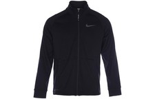 Nike Logo Zip-Up Stand Collar Long Sleeve Jacket