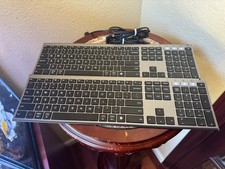 2 Pack - Bluetooth Multi-Device Wireless Keyboard with built-in battery