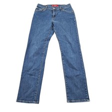 Levis 510 Classic Slim Stretch Jeans Womens 10 Low Rise Blue Medium Wash Denim