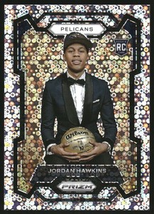 2023-24 Panini Prizm Rookie Variations Fast Break #130 Jordan Hawkins