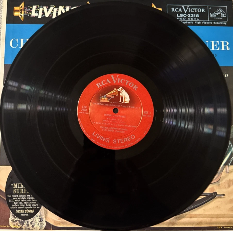 Rossini Overtures-CSO/Reiner-RCA LSC2318-Редкая - Изображение 3 из 4