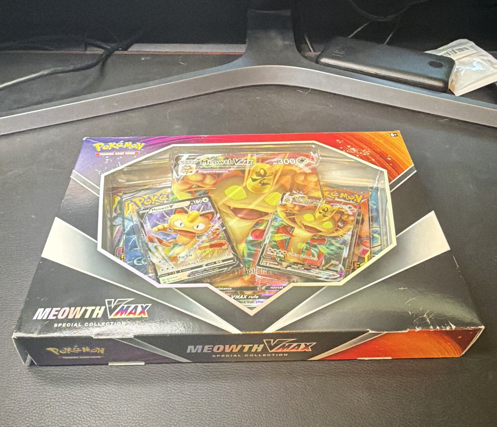 Pokémon TCG Meowth VMAX Special Collection Box Meowth Promo English 7 2020