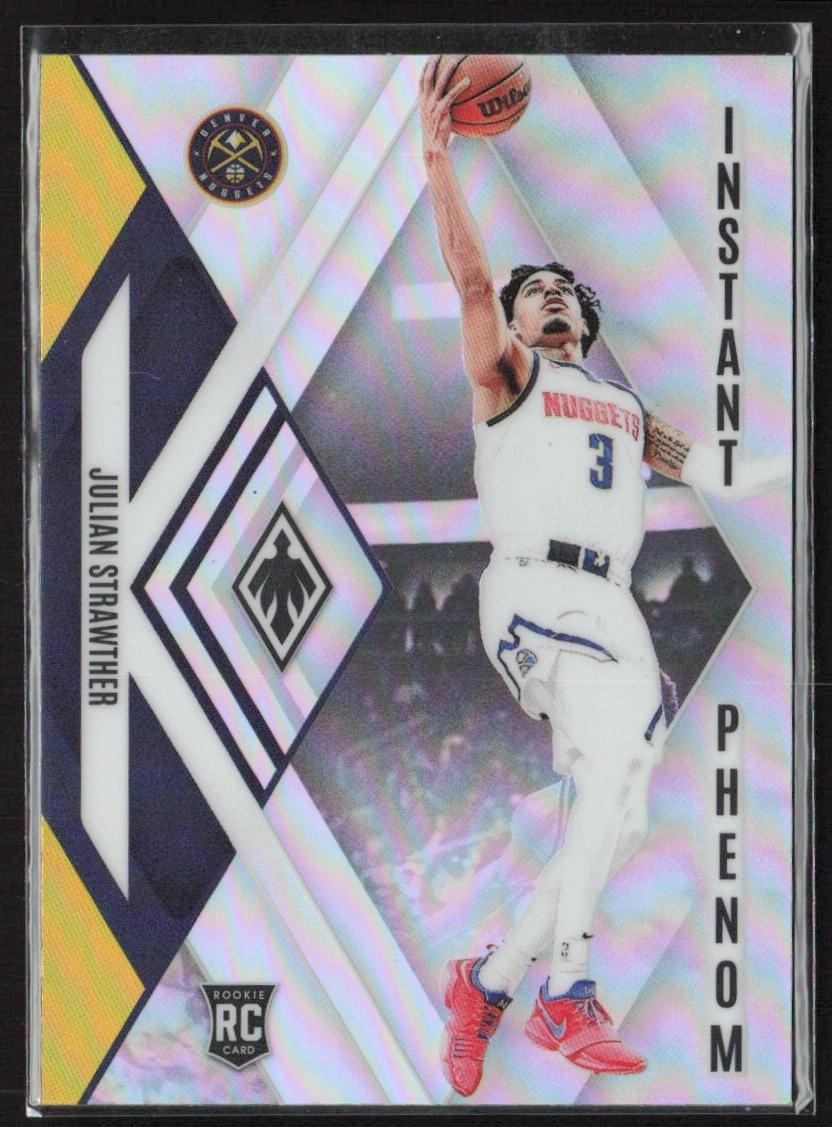 2023-24 Panini Phoenix #6 Julian Strawther Instant Phenom Silver