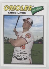 2018 Topps Archives 1977 Design Chris Davis #104 4k8