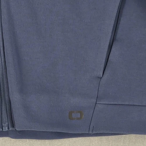 OGIO Jacket Men XL Bolt Full Zip Blue Double Knit Pockets Elevated Minimalist image 7