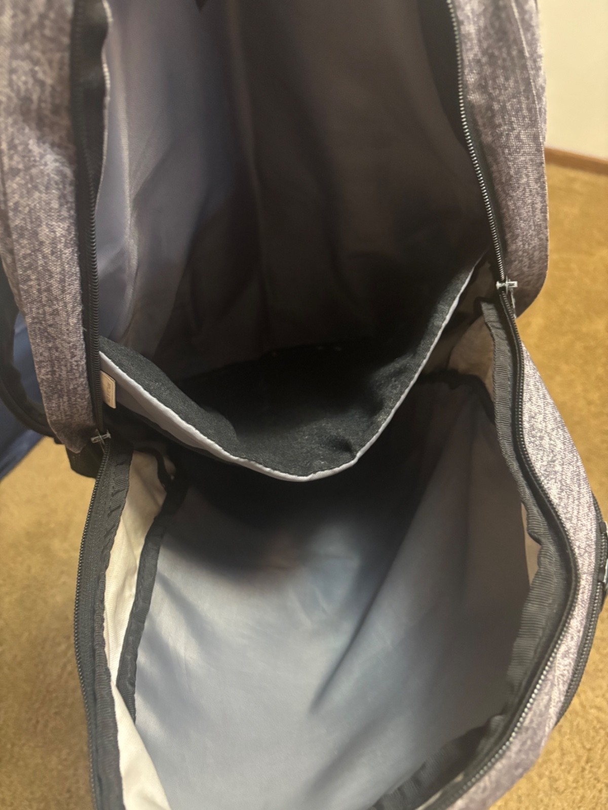 gray adidas backpack - image 2