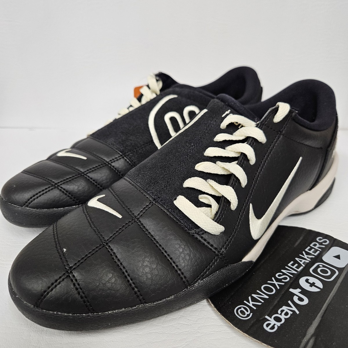 Nike Total 90 3 Black Coconut Milk Sneaker IO2083-010 Men's Size