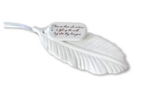Sympathy Ornament, Sympathy Gift, Feather Sympathy There Are Those Who Continue