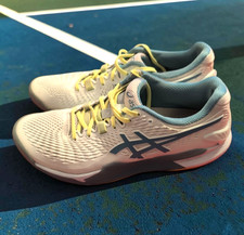 ASICS Gel-Resolution 9 Women's Tennis Shoes Soothing Sea Gris Blue Sz 9