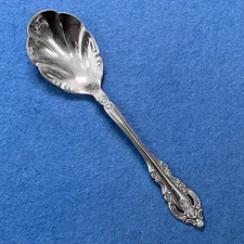 Silver Artistry Pattern by Community Silverplate Sugar / Condiment Spoon 1965