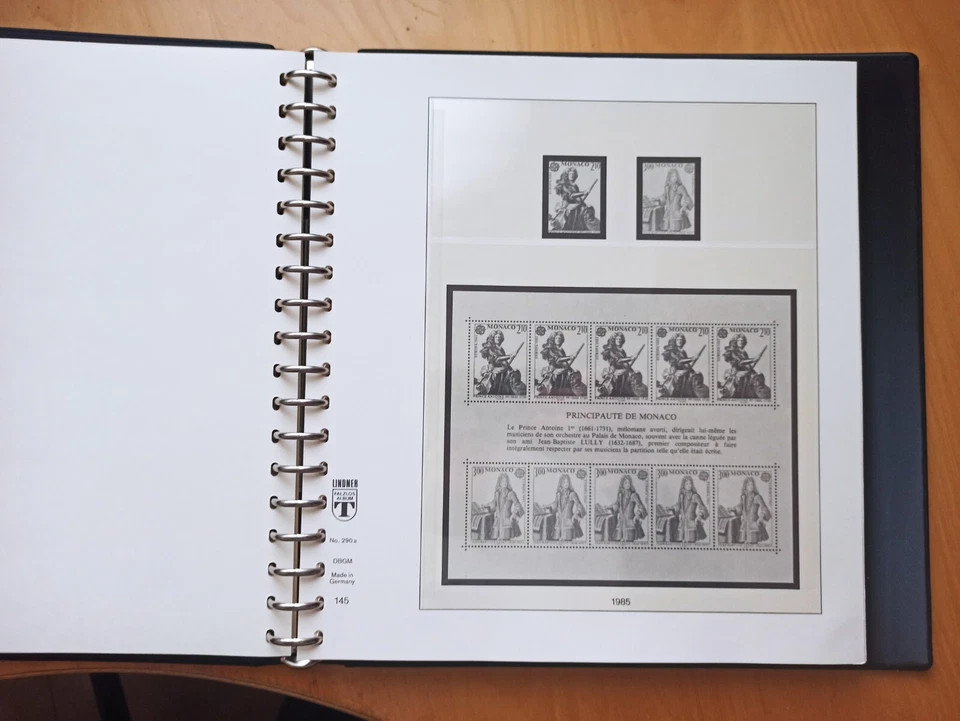 Álbum Lindner Europa CEPT 1983-87 - Imagen 4 de 4