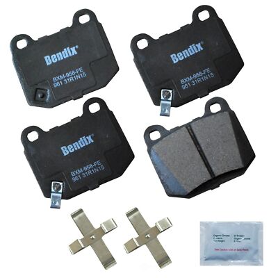 Disc Brake Pad Set-Priority One Semi-Metallic BPR Bendix CFM961