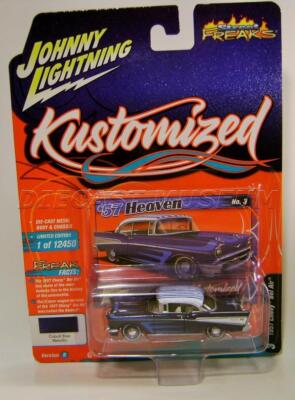 1957 '57CHEVY BEL AIR KUSTOMIZED BLUE V/B STREET FREAKS JOHNNY