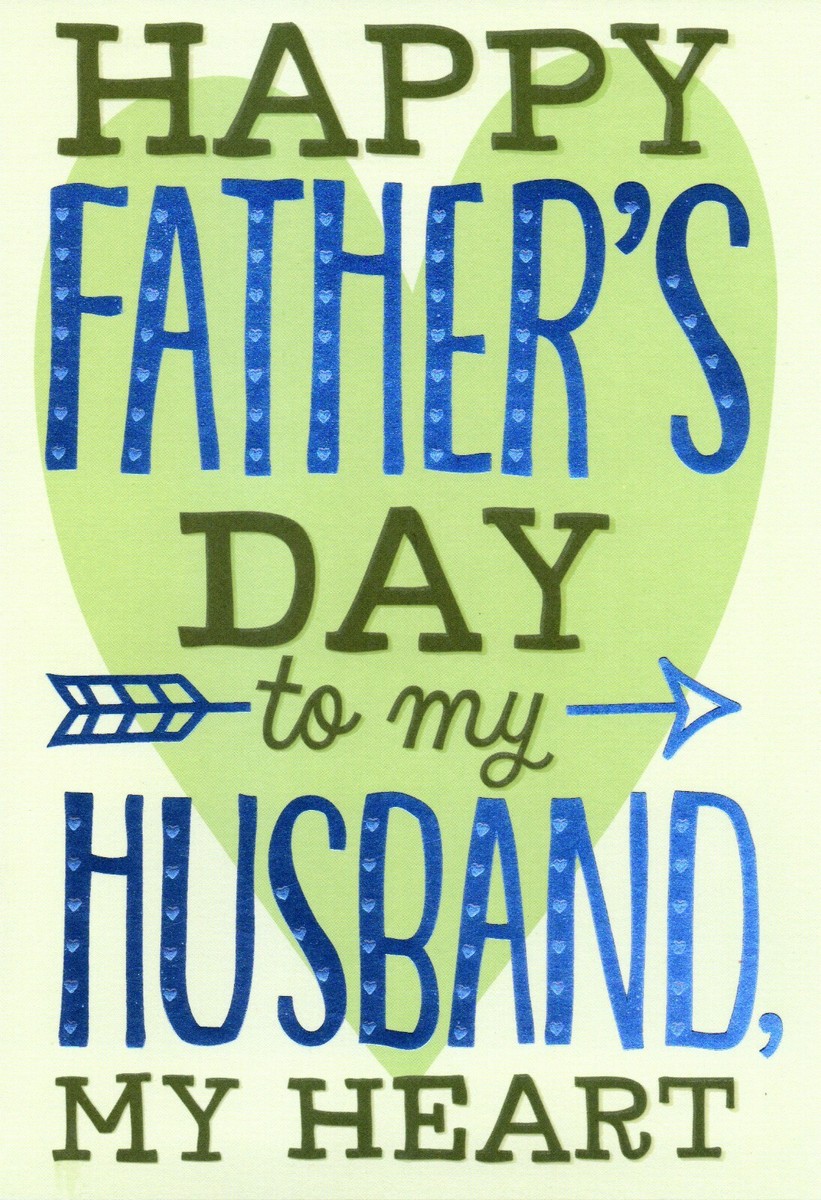 Heartfelt FATHER'S DAY Card FOR HUSBAND, heartfelt-father-s-day-card-for-husband-i-feel-proud-blessed-by-hallmark-ebay