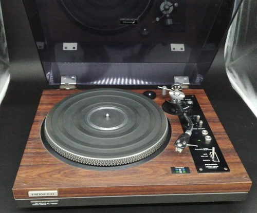 PIONEER PL-1200 Direct Drive Turntable DC Motor 1972 Fully Function Used