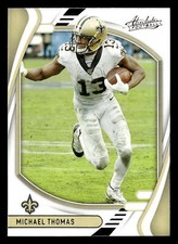 Michael Thomas 2021 Panini Absolute #69 New Orleans Saints BUY2GET1FREE
