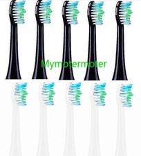 10Pack Electric Toothbrush Heads compatible with Fairywill P80 ONLY WHBK MY