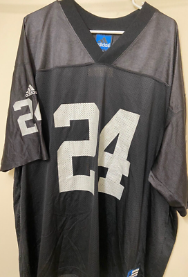 Las Vegas Raiders NFL #24 Woodson Black Jersey Men's Size 3XL