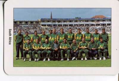 England ICC Cricket World Cup 1999 - South Africa Team group photograph