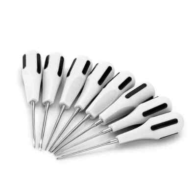 Set Of 8 Luxating Root Elevators Oral Surgery Tooth Extracting Extraction Dental
