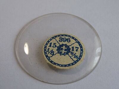 Verre Minéral Pour Montre Gousset – Diamètre 39.8 Mm – Neuf Sans étiquette