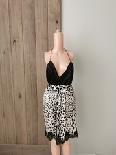 DOLCE AND GABBANA SILK SKIRT SZ IT40