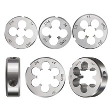Image of Thread Die UNC UNF UNEF UNS Machine Round Threading Die Right Hand 3/8 - 1''