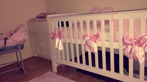 mothercare sleigh cot bed