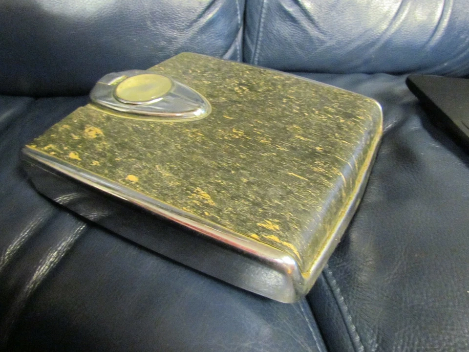 Báscula de baño Detecto vintage negra y cromada Foto 3 de 4