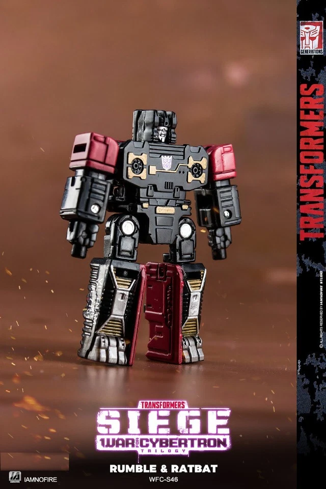 Transformers Ratbat Rumble Decepticon Hasbro Siege Action Figure Kids Toys New - Image 3 of 4