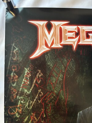 MEGADETH / Th1rt3en 2011 Japan Original Promo Poster B2 20x28in