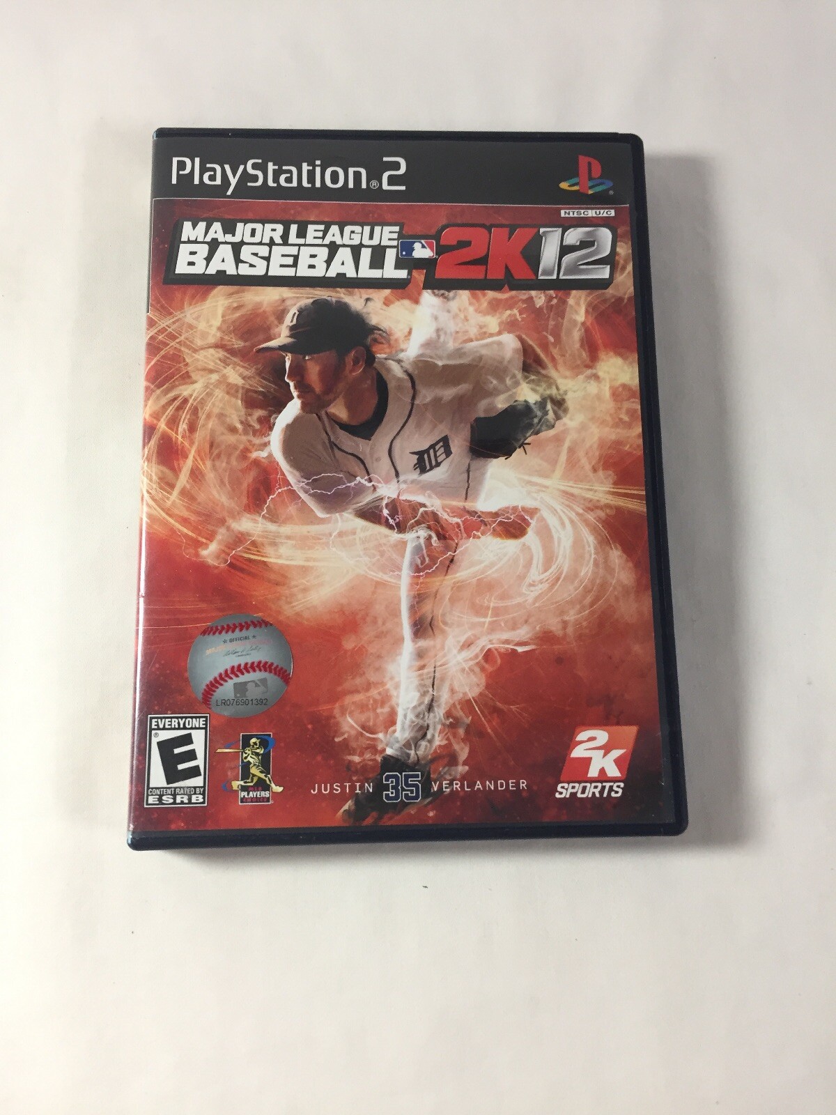 Major League Baseball 2K12 PS2 PlayStation 2 CASE AND MANUAL ONLY - NO ...