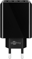 4-Fach Usb-LadegeräT (30W) Schwarz Aufladen Von Bis Zu 4 GeräTen