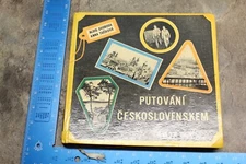 Vintage 1960 PUTOVANI CZECH ORBI PRAGUE HARDCOVER BOOK 110E