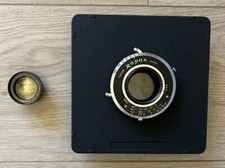 Wollensak 135mm f/5.7 Raptar Lens w/ Wollensak Rapax Synchromatic Shutter tested