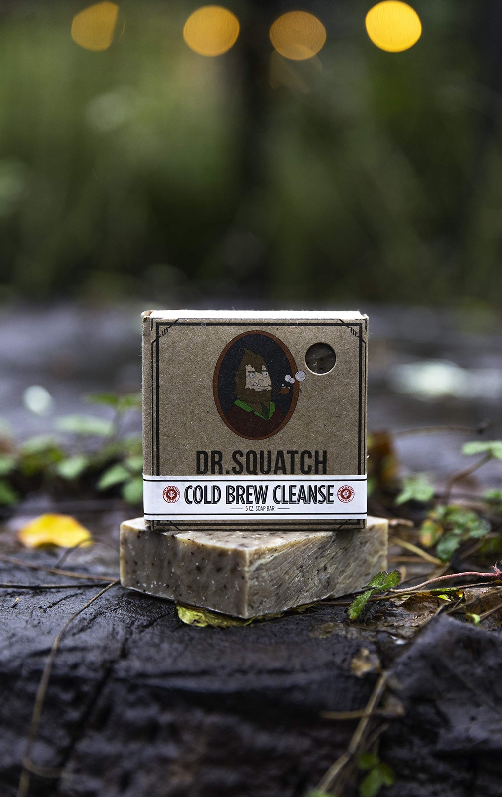 Dr. Squatch Cold Brew Cleanse Coffee Soap Bar Blend of Shea Butter