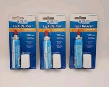 3 Pack Lock De-Icer & Lubricant, 18.5mL