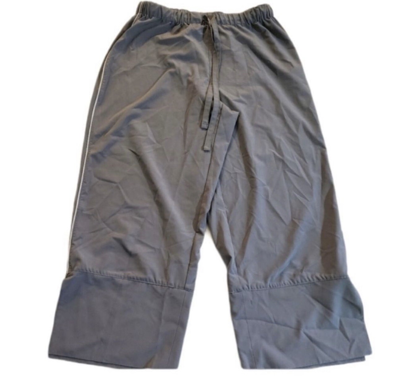 Wide Leg Athletic Capri Pants