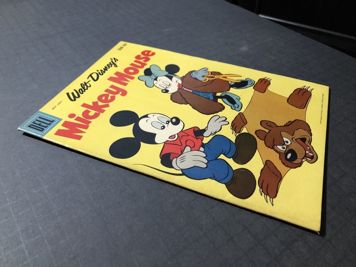 Mickey Mouse #62 (Oct-Nov 1958, Dell) UPPER MID GRADE - WALT