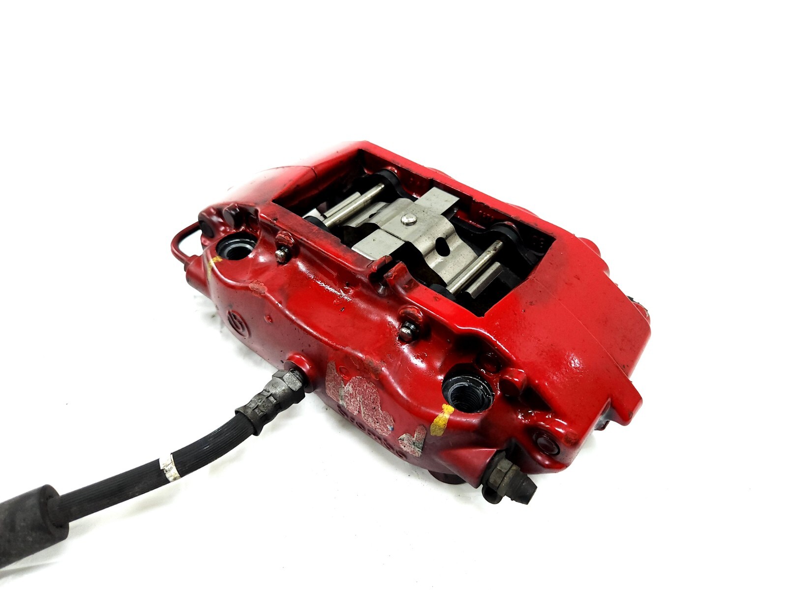 ⭐ 03-17 Maserati Gran Turismo Rear Left Brembo Brake Caliper Carrier Red 38k Oem