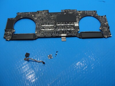 MacBook Pro A1990 15'' 2018 i7-8850H 2.6GHz 16/512GB Logic Board 661-10009 w/ID